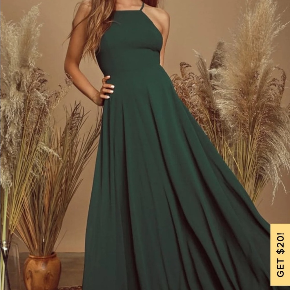 Lulus green dress
